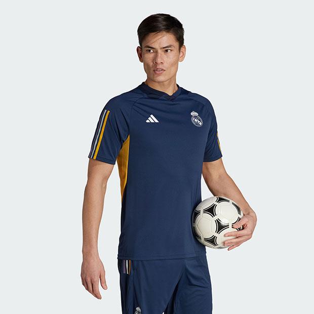 激レア！レアル・マドリード Lサイズトレーニングウェア adidas（アディダス） レアルマドリッド 半袖トレーニングジャージー