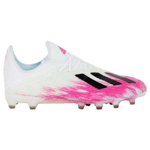 エックス 19.1 AG フットウェアホワイト×ショックピンク 【adidas