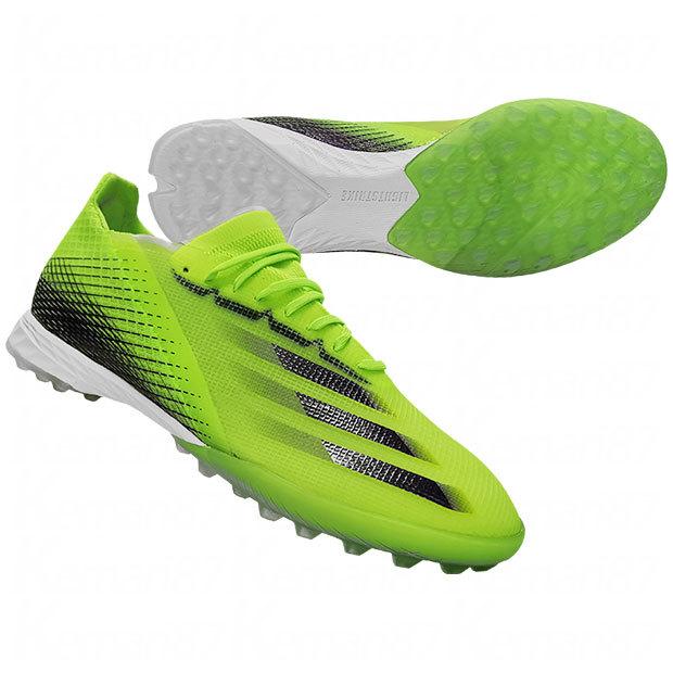 adidas（アディダス） エックス ゴースト.1 TF シグナルグリーン