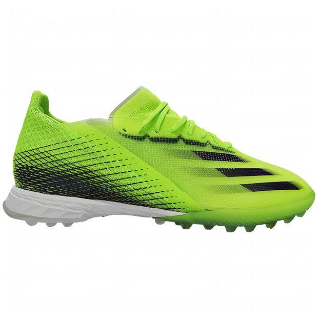 adidas（アディダス） エックス ゴースト.1 TF シグナルグリーン