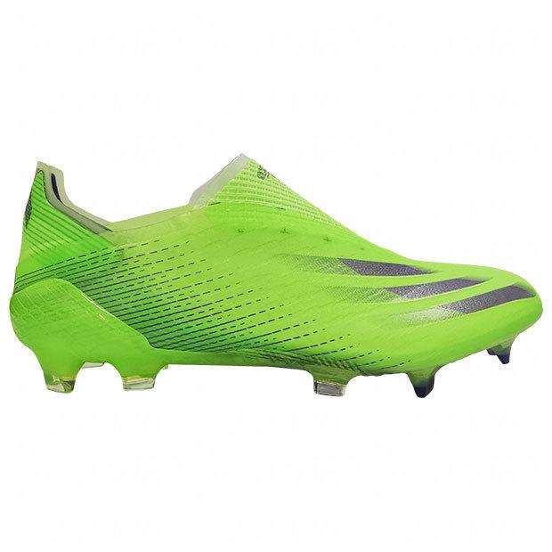 adidas（アディダス） エックス ゴースト+ FG シグナルグリーン