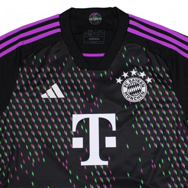 adidas バイエルンミュンヘン 23-24 アウェイ 半袖レプリカ
