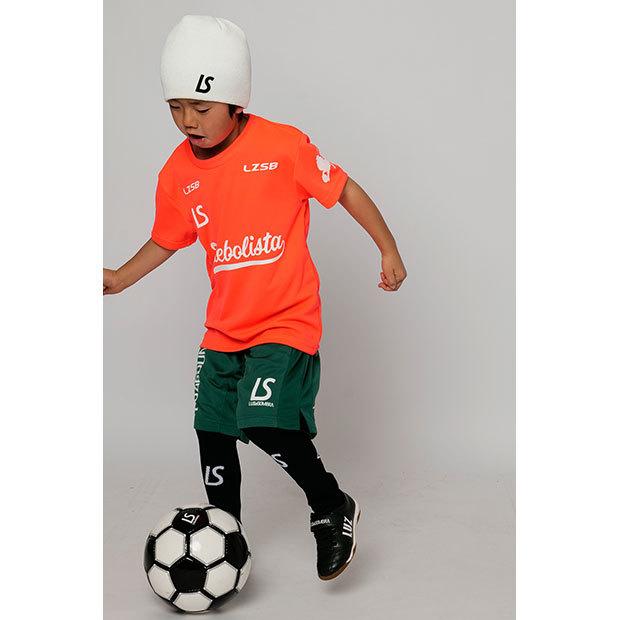 大流行中 ジュニア フッチボル ザイオン 半袖プラクティスシャツ ネオンオレンジ ホワイト Luz E Sombra ルースイソンブラ サッカーフットサルジュ Cisama Sc Gov Br