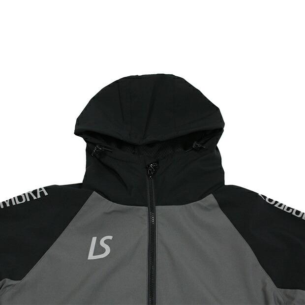 LUZeSOMBRA ストレッチ タフタ メッシュ ジャケット(ブラック) ルースイソンブラ ストレッチタフタメッシュジャケット ブラック