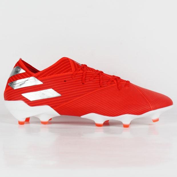 adidas（アディダス） ネメシス 19.1 FG アクティブレッドS19×シルバー