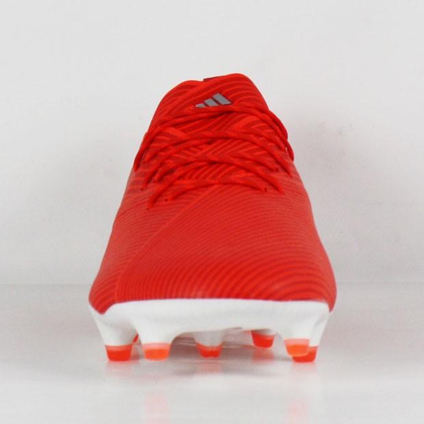 adidas（アディダス） ネメシス 19.1 FG アクティブレッドS19×シルバー