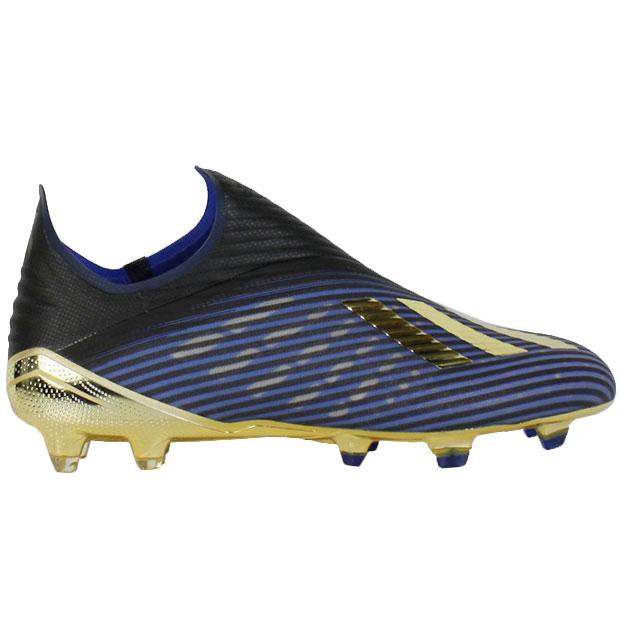 adidas（アディダス） エックス 19+ FG コアブラック×ゴールドメット