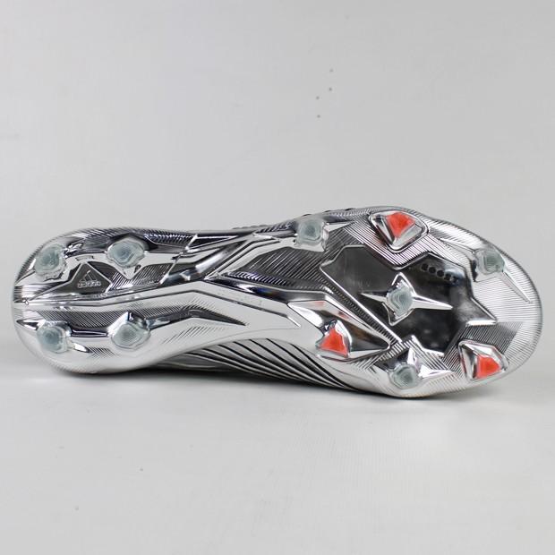  アディダス プレデター 19+ FG/AG adidas（アディダス） プレデター 19+ FG シルバーメット×コアブラック