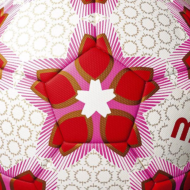 皇后杯 公式試合球 【molten|モルテン】サッカーボール5号球f5e5000-wの画像