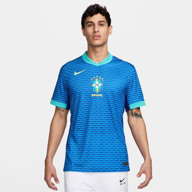 NIKE（ナイキ） ブラジル代表 2024 アウェイ 半袖レプリカユニフォーム