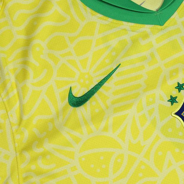 NIKE ブラジル代表 2024 ホーム 半袖レプリカユニフォーム 10