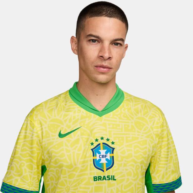 NIKE（ナイキ） ブラジル代表 2024 ホーム 半袖レプリカユニフォーム