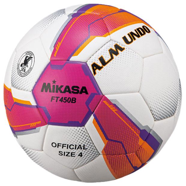 ムーギ ALMUNDO サッカーボール ホワイト/ピンク/イエロー　2個 MIKASA（ミカサ） ALMUNDO ピンク×バイオレット 【MIKASA|ミカサ