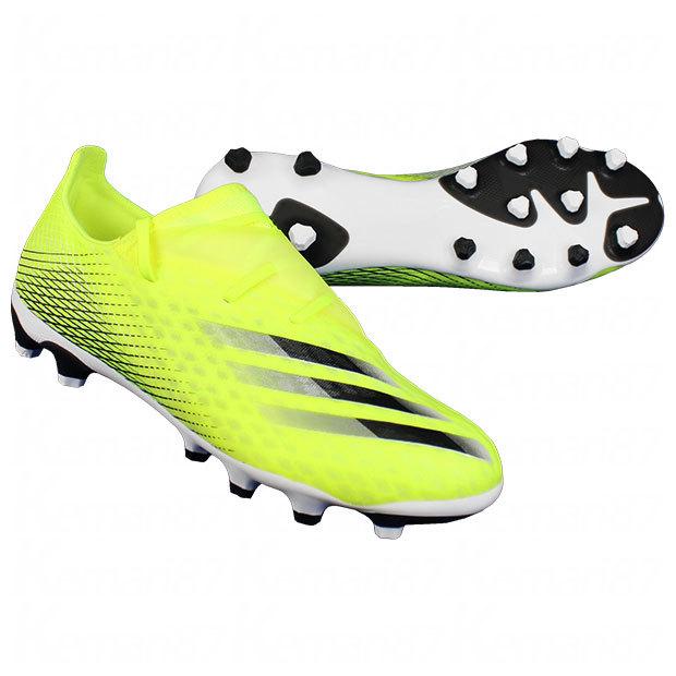 adidas エックス ゴースト.2 HG/AG ソーラーイエロー×フット adidas エックス ゴースト.2 HG/AG ソーラーイエロー×フット