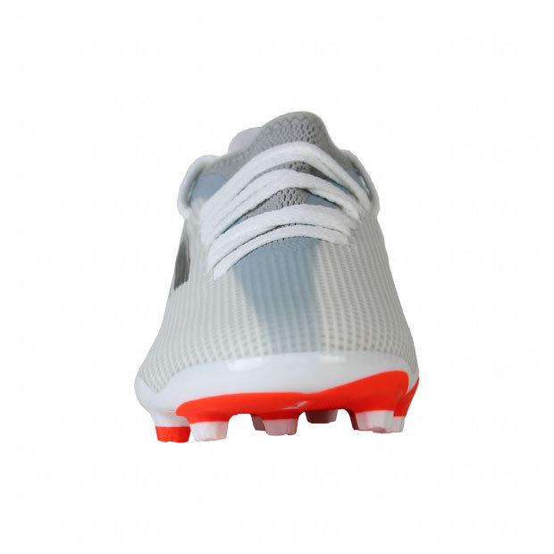 ジュニア エックス スピードフロー.3 HG/AG J フットウェアホワイト×アイアンメタリック 【adidas|アディダス】サッカージュニアスパイク|kemarifast|06