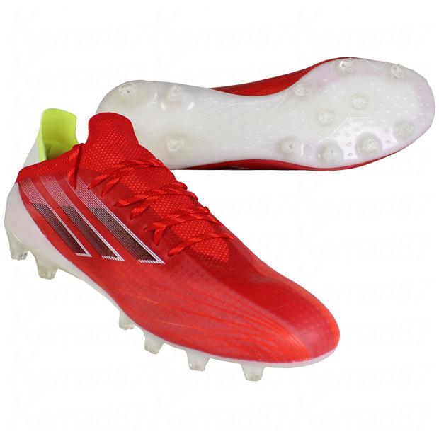 adidas（アディダス） エックス スピードフロー.1 AG レッド×コア