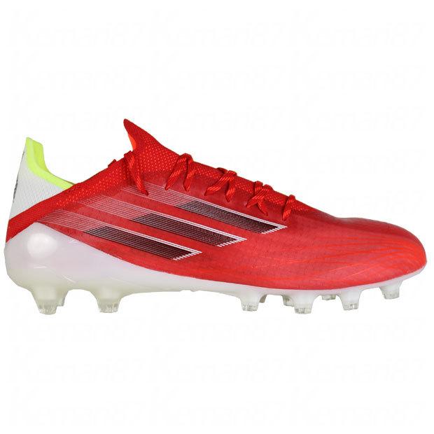 adidas（アディダス） エックス スピードフロー.1 AG レッド×コア