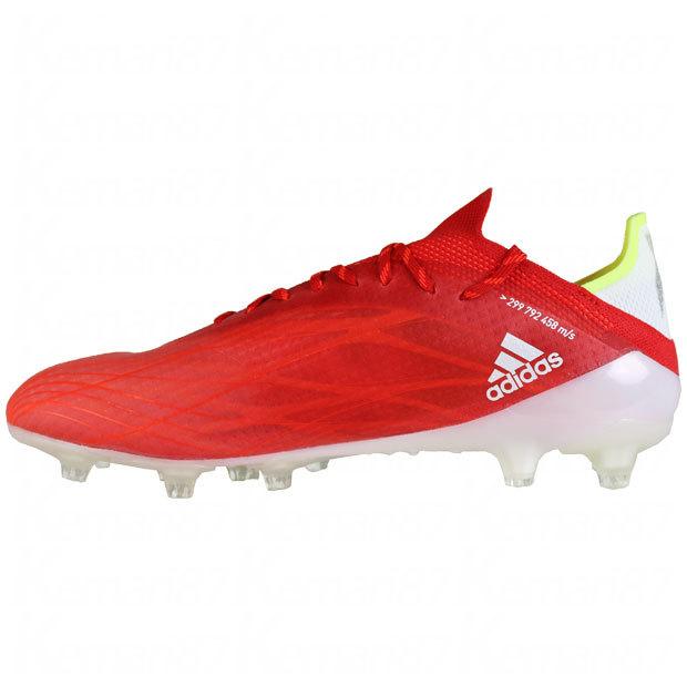 adidas（アディダス） エックス スピードフロー.1 AG レッド×コア