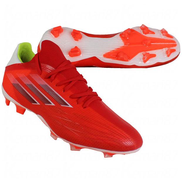 エックス スピードフロー 2 Fg レッド コアブラック Adidas アディダス サッカースパイクfy32 Fy32 Kemarifast Y ショッピング店 通販 Yahoo ショッピング
