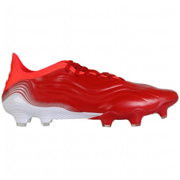 adidas（アディダス） コパ センス.1 FG レッド×フットウェアホワイト