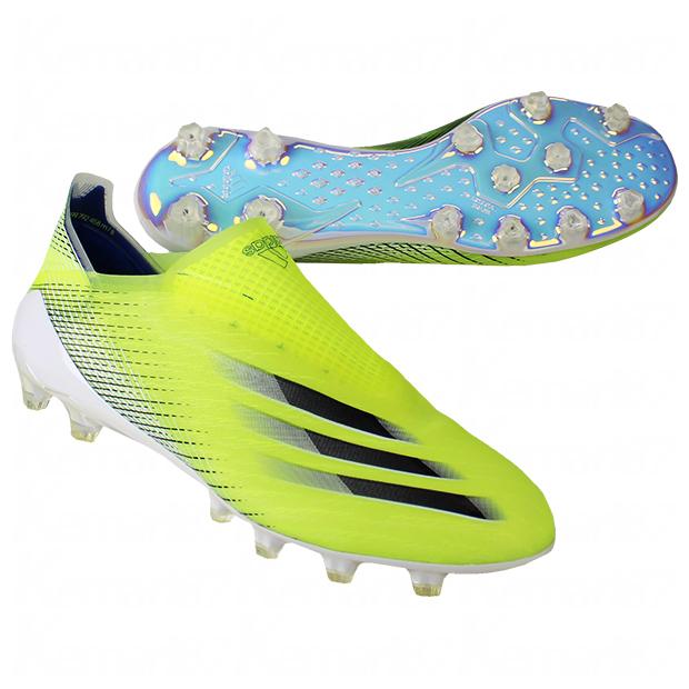 adidas エックス ゴースト+ AG ソーラーイエロー×コアブラック adidas エックス ゴースト+ AG ソーラーイエロー×コアブラック