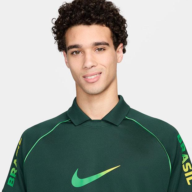 NIKE（ナイキ） ブラジル代表 DF FC WC 半袖ジャージー プログリーン