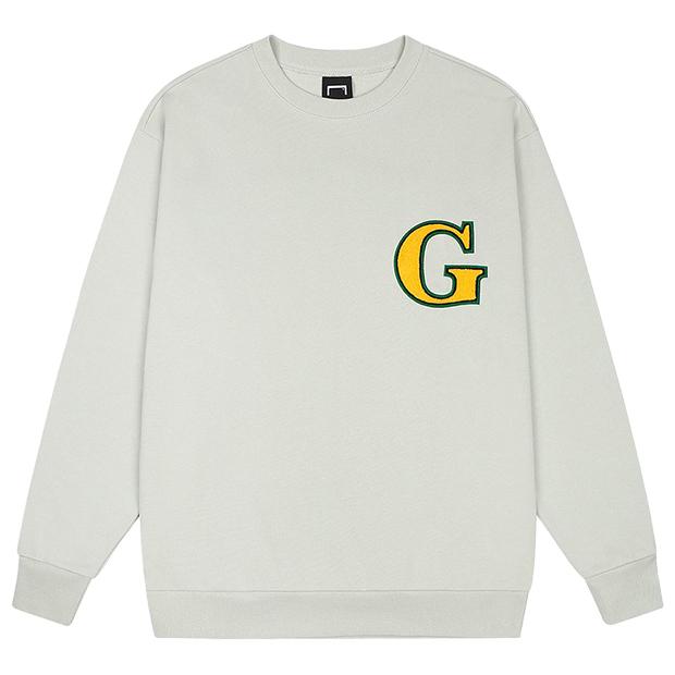 WHO KNOWS Gロゴスウェットトップ ライトグレー 【GOALSTUDIO | ゴール 