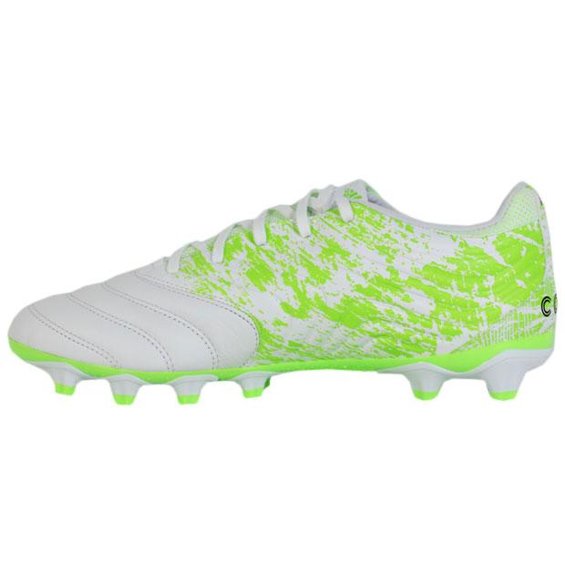 adidas コパ 20.3 HG/AG フットウェアホワイト×シグナルグリーン