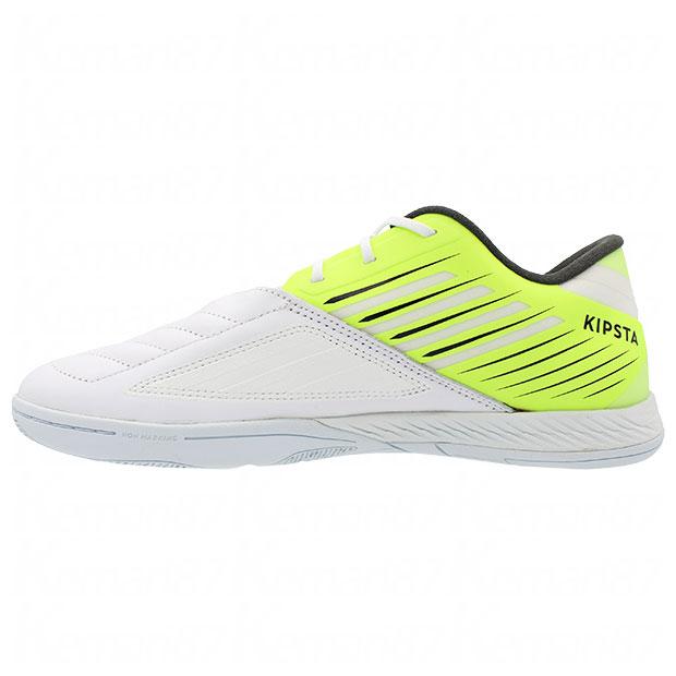 KIPSTAフットサルシューズ ホワイト/イエロー GINKA PRO WHITE ホワイト×イエロー 【KIPSTA|キプスタ】フットサル