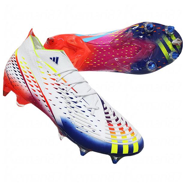サッカースパイクgw1021 プレデター エッジ.1 SG 新品26.5cm adidas プレデター エッジ.1 SG フットウェアホワイト×ソーラー