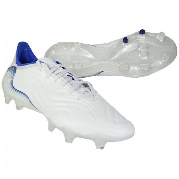 アディダスサッカースパイク コパ センス.1FG ホワイト×ブルー トップモデル adidas（アディダス） コパ センス.1 FG フットウェアホワイト