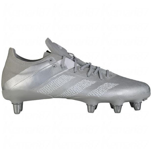 新品】【箱無し】adidas PRIME ラグビースパイクホワイト 25.5 【公式