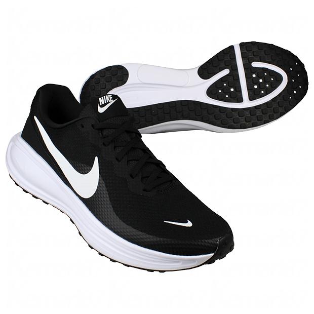 Nike ランニングシューズ ブラック/ホワイト NIKE（ナイキ） 爆買!! レボリューション 8 ブラック×ホワイト 【NIKE