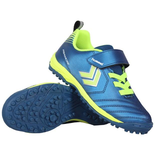 とっておきし福袋 ジュニア プリアモーレ 5 V Tf Jr バルティックブルー Fイエロー Hummel ヒュンメル サッカージュニアトレーニングシューズhjs2 Babylonrooftop Com Au