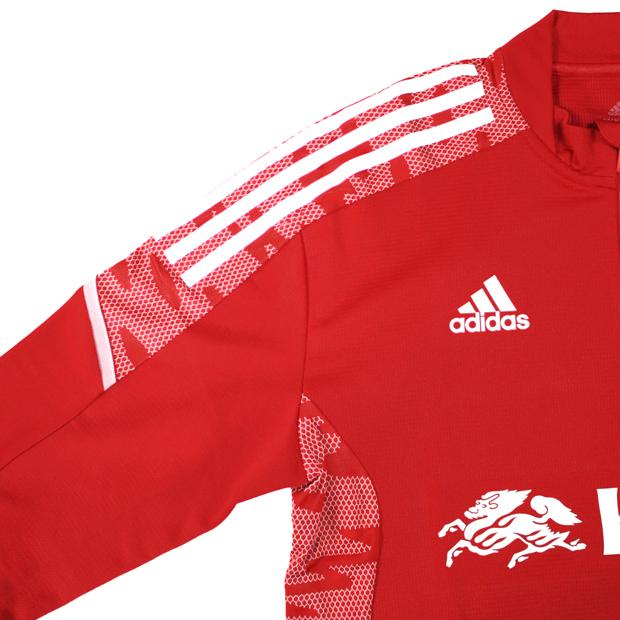 adidas（アディダス） サッカー日本代表 トレーニングトップ レッド
