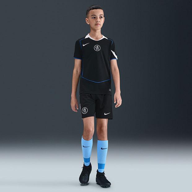 NIKE（ナイキ） 爆買!! ジュニア チェルシー 25-26 3rd 半袖レプリカ