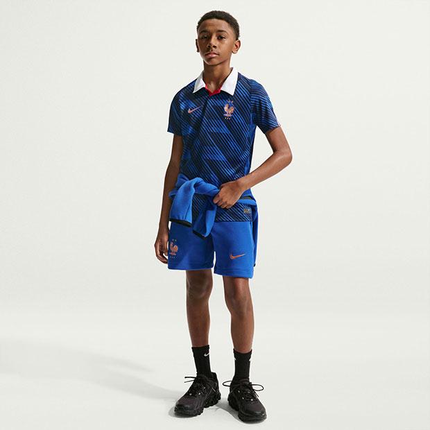 ジュニア フランス代表 2026 ホーム 半袖レプリカユニフォーム　【NIKE|ナイキ】ナショナルチームレプリカウェアーib5129-480_8