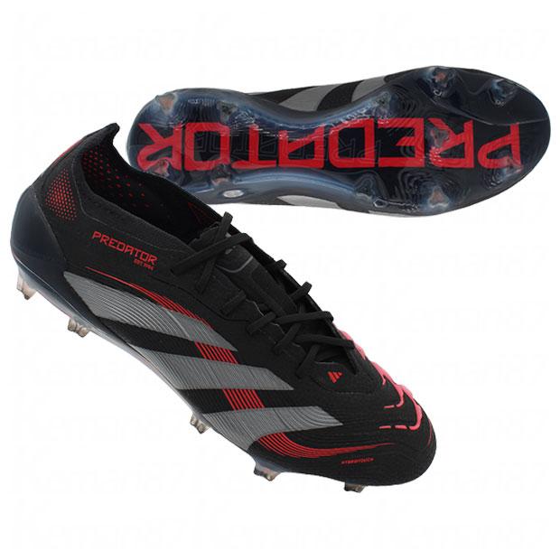 adidas（アディダス） プレデター ELITE FG コアブラック×グレーフォー