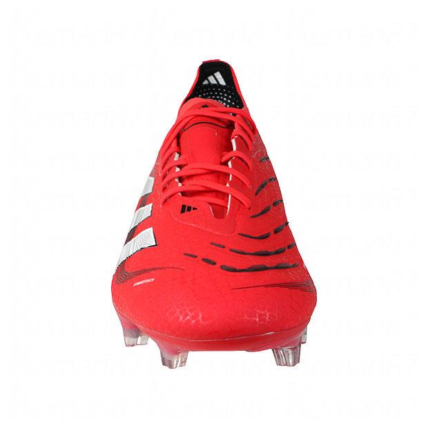 adidas（アディダス） プレデター ELITE FG ルシッドレッド×フット