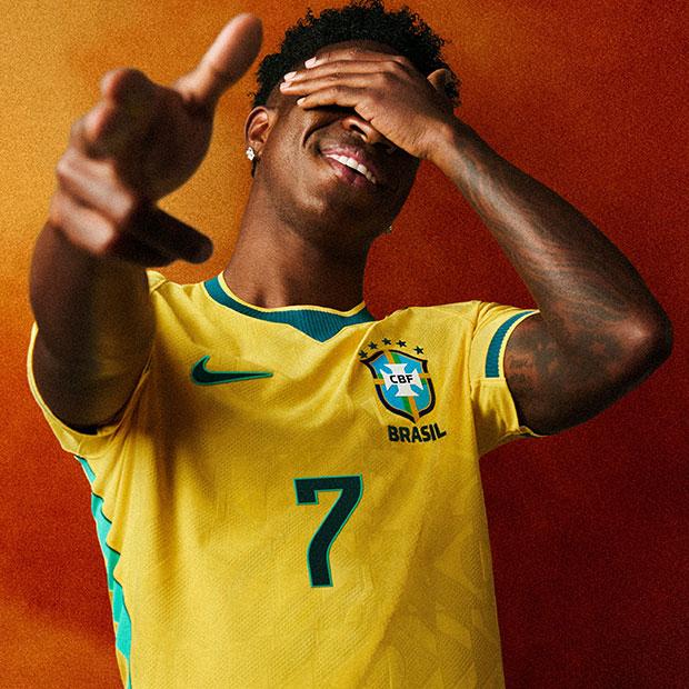 NIKE（ナイキ） ブラジル代表 2026 ホーム 半袖レプリカユニフォーム