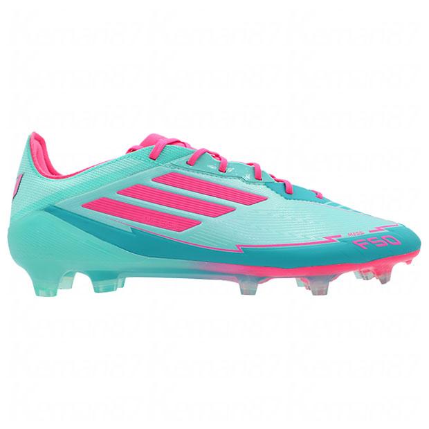 adidas（アディダス） F50 MESSI ELITE FG フラッシュアクア×ルシッド