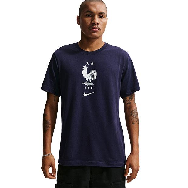 NIKE（ナイキ） フランス代表 クレスト半袖Tシャツ ブラッケンドブルー