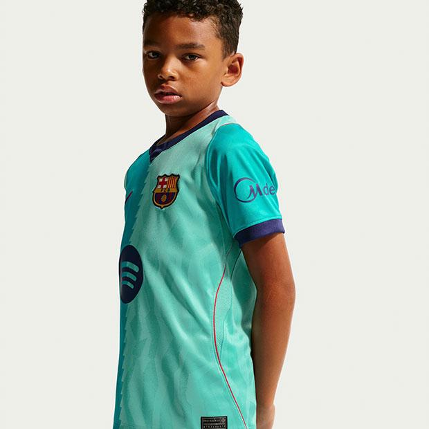 NIKE（ナイキ） ジュニア FCバルセロナ 26-27 3rd 半袖レプリカ