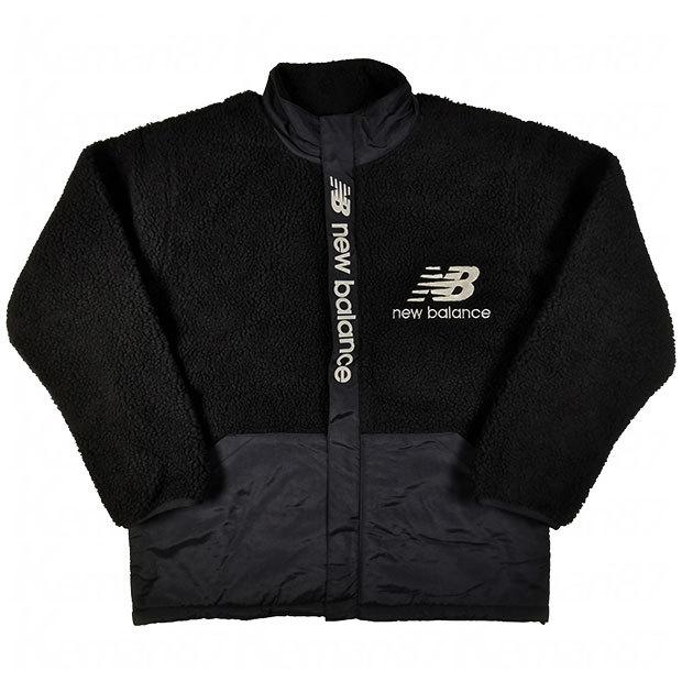 New Balance（ニューバランス） ボアジャケット ブラック 【NewBalance