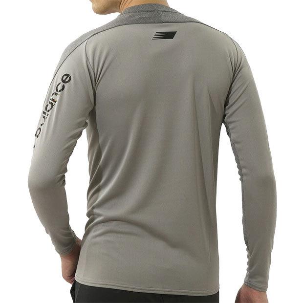 New Balance（ニューバランス） 長袖Tシャツ グレー 【NewBalance