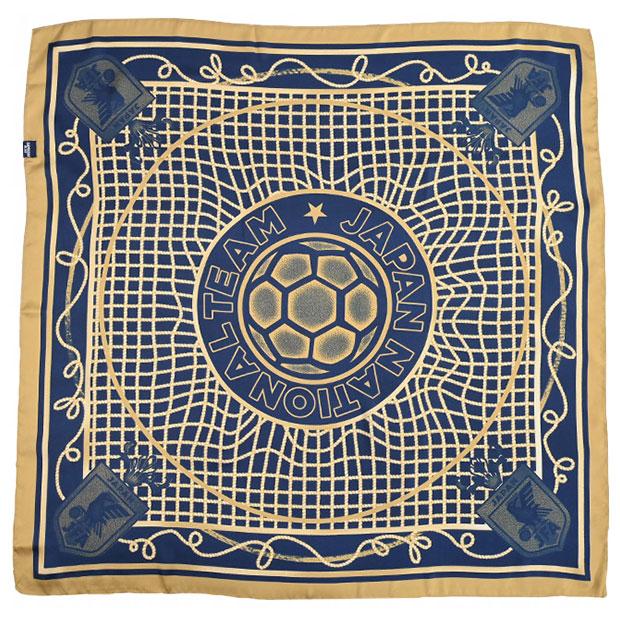 サッカー日本代表 スカーフ SAMURAI BLUE INNOCENT LINE ネイビー
