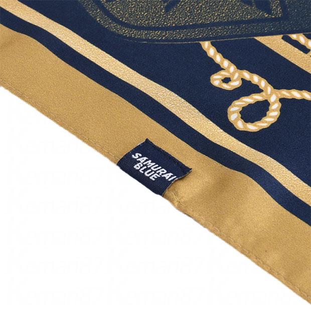 インテル サッカースカーフ 2枚セット　バラ売り可 サッカー日本代表 スカーフ SAMURAI BLUE INNOCENT LINE ネイビー