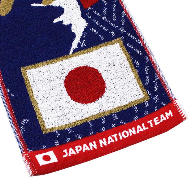 サッカー日本代表 ベーシックタオルマフラー 日の丸 サッカー日本代表