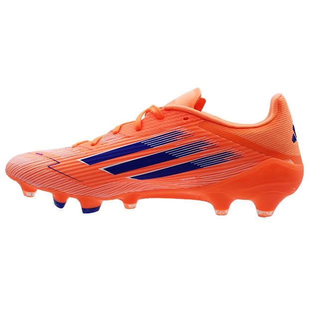 F50 サッカーシューズ ホワイト/ブルー/オレンジ adidas アディダス F50 PRO HG/AG JAPAN(オレンジ×ブルー×ホワイト