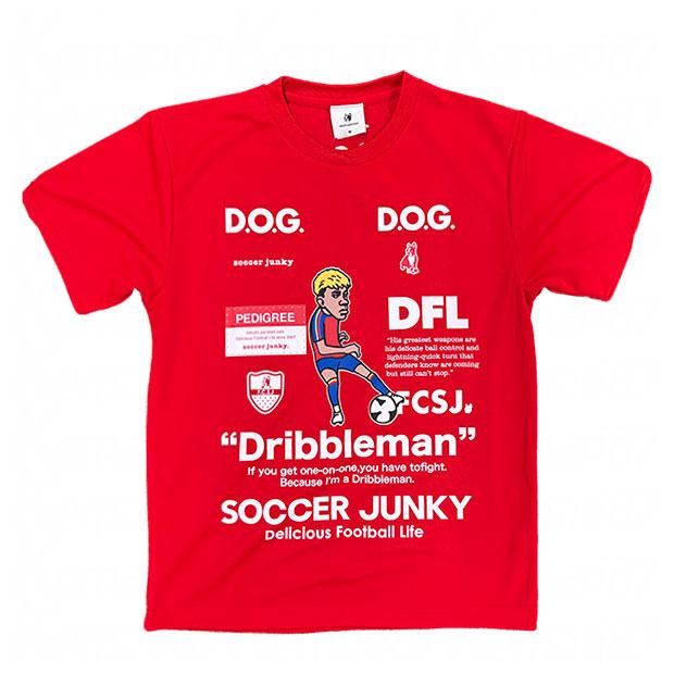 SoccerJunky（サッカージャンキー） Dribbleman+9 半袖ワークアウトT